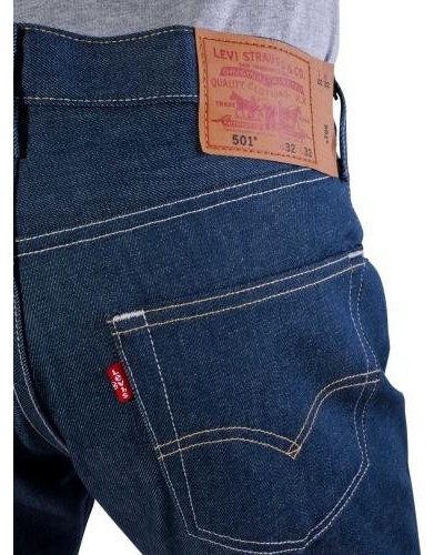 Levi's 501 Original Button Fly Shrink to Fit Jeans cartonné -501-0986