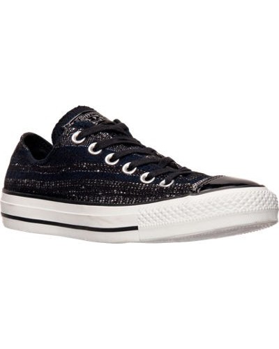 Converse All Star Chuck Taylor Ox Dobby Femme 149652C-BLK Dobby Weave Black