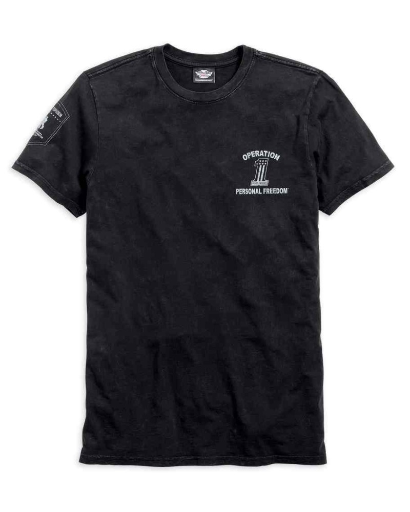 Harley Davidson Homme Wounded Warrior Project T-Shirt Manches Courtes 99060-16VM