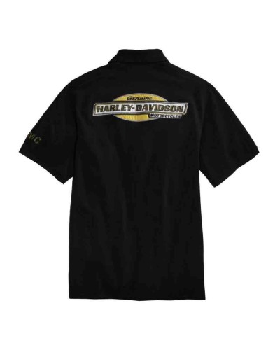 Harley Davidson Homme Century Strong Manches Courtes  Polo 96452-15VM