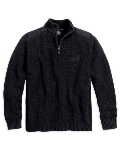 Harley Davidson Homme Heavyweight  Acid Wash , Noir. 96048-16VM