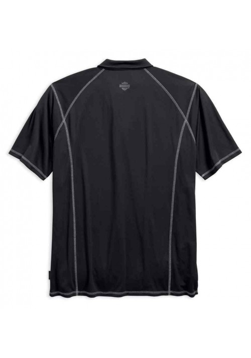 Harley Davidson Homme Performance  Tech Polo, Noir 99006-17VM