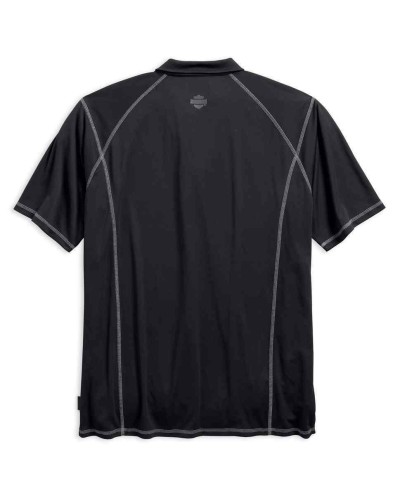 Harley Davidson Homme Performance  Tech Polo, Noir 99006-17VM