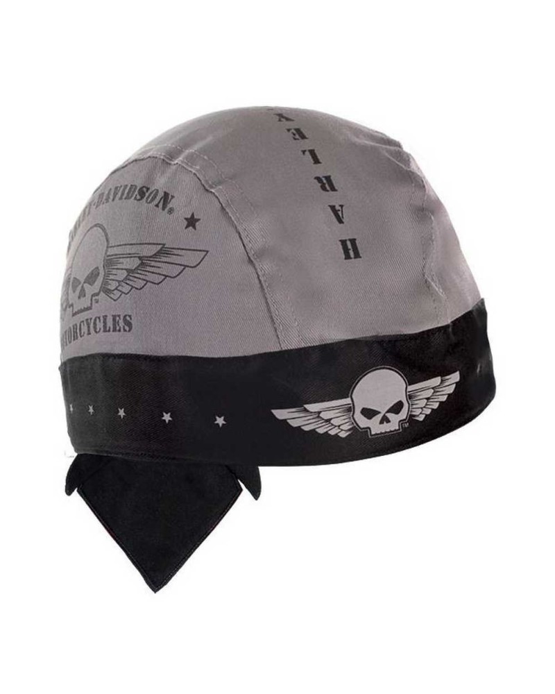 Harley Davidson Homme  bandana Skull Military Wings Moisture Wicking HW04475