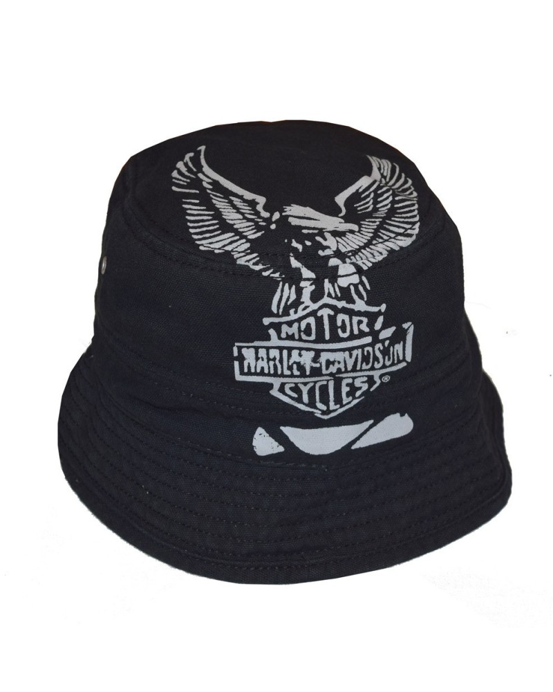 Bob Harley Davidson Homme  Foldable Coton Canvas Noir HD-402