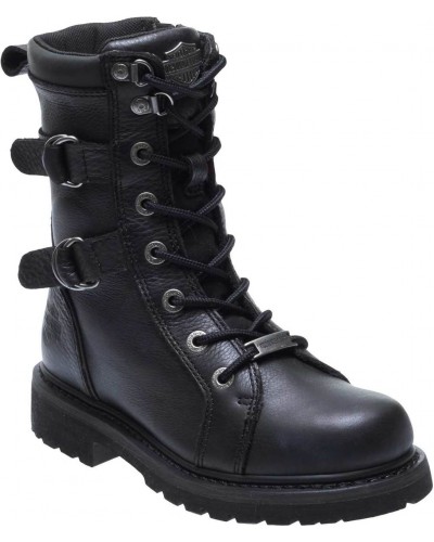 Boots Harley-Davidson  Maridell  noir en cuir pour femmes D87160