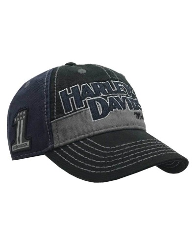 Casquette Harley Davidson Homme Block H-D Name Baseball Cap BC10389