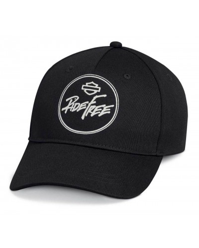 Casquette Harley Davidson Homme Ride Free Adjustable Baseball Cap -Black 99402-20VM