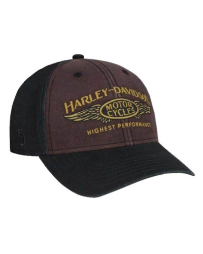 Casquette Harley Davidson Homme Highest Performance Stone Washed Baseball Cap BCC33668