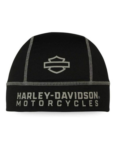 Casquette Harley Davidson Homme Insignia B&S Logo 3-Panel Skull Cap - Solid Black SK34430
