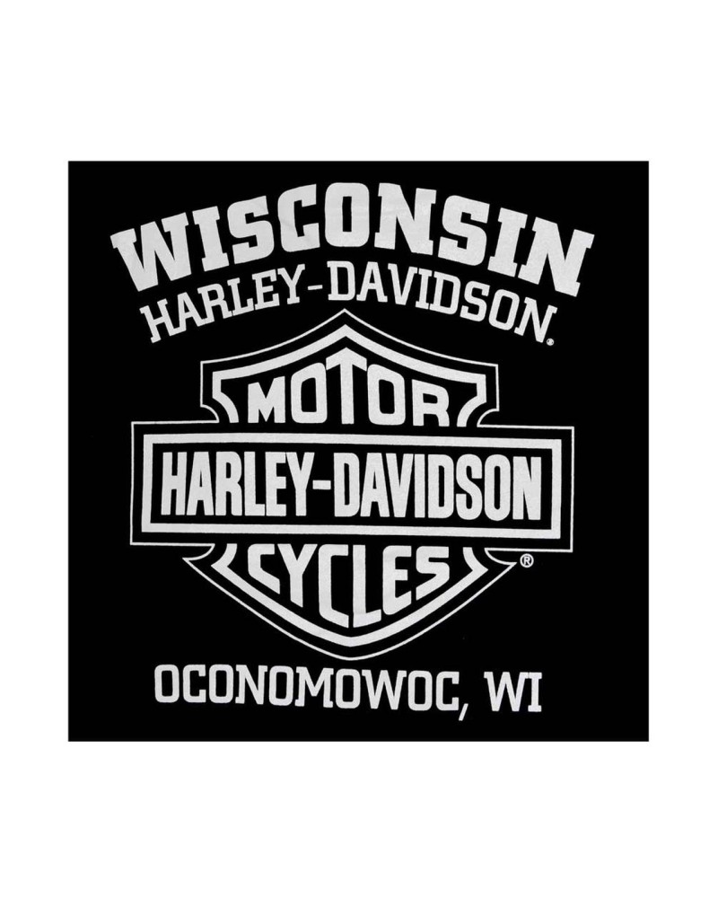 Harley-Davidson Hommes Zippered Sweatshirt Jacket  Willie G Skull  Noir 30296647