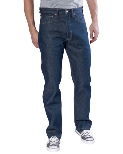 Levi's 501 Original Button Fly Shrink to Fit Jeans cartonné -501-0986 Hommes