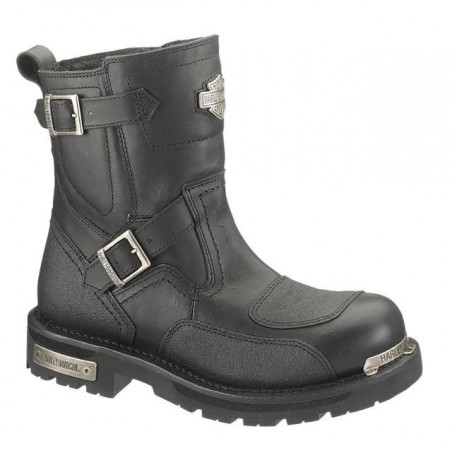 Bottes Harley Davidson Manifold en cuir noir D91692 Homme