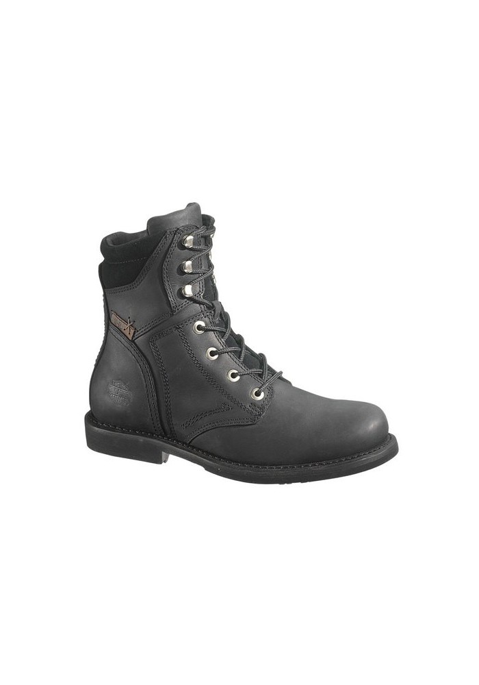 Bottes Harley Davidson Darnel en cuir noir pour hommes D94284