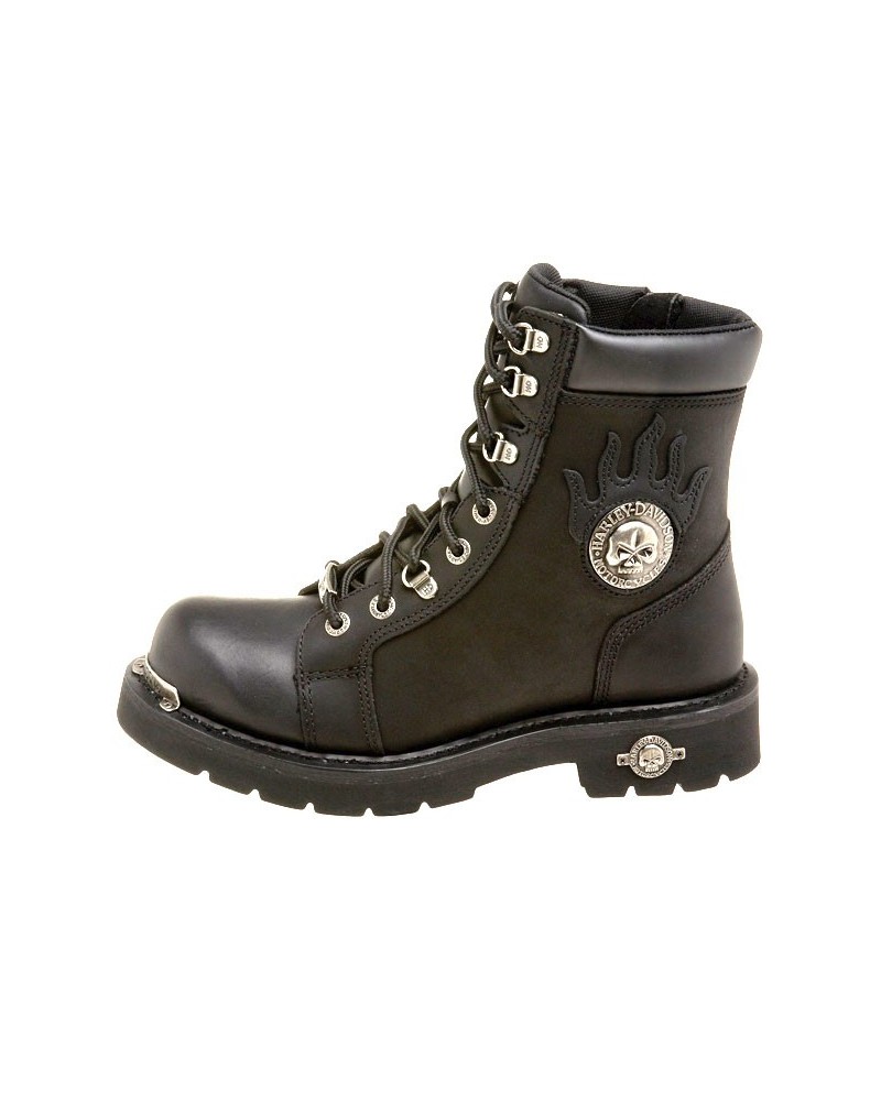 Bottes Harley Davidson Diversion en Cuir Noir (Ref : D94169) Botte Moto Homme