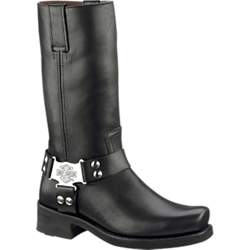 Bottes Harley Davidson Iroquois /  Cuir Noir / Ref : D97386 / Homme