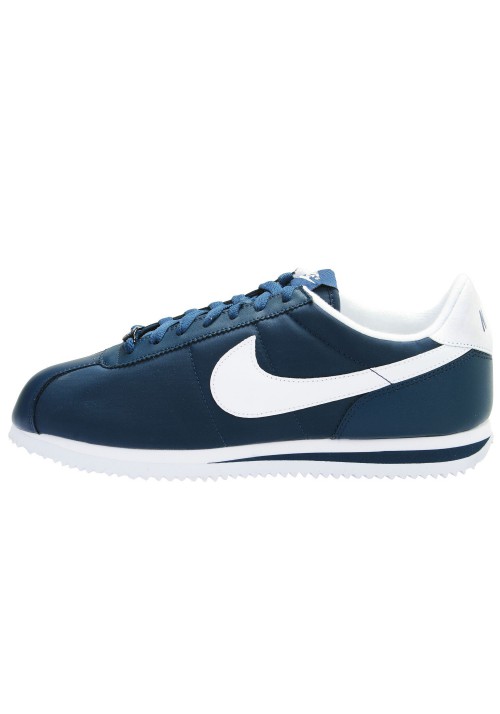 Basket Nike Cortez Nylon Bleu (Ref : 476716-411) Hommes Running 