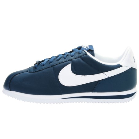 Basket Nike Cortez Nylon Bleu (Ref : 476716-411) Hommes Running 