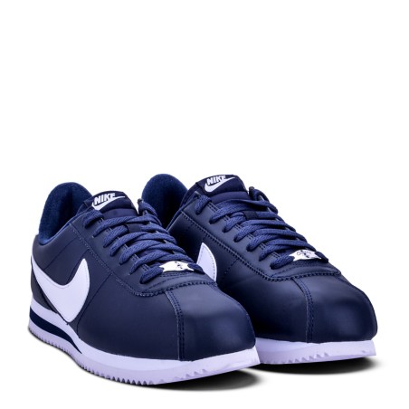 Cortez de Nike en Cuir Blanc  Ref: 819719-100 Running Homme
