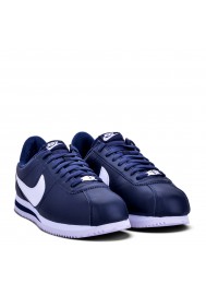 Cortez de Nike en Cuir Blanc  Ref: 819719-100 Running Homme