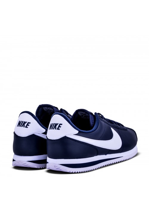 Cortez de Nike en Cuir Blanc  Ref: 819719-100 Running Homme