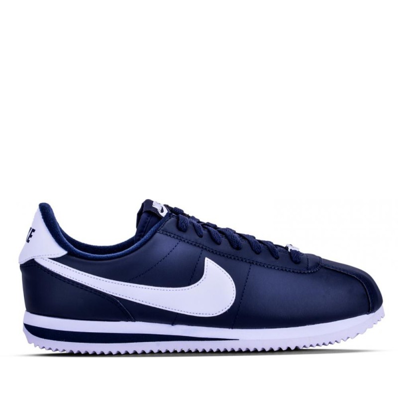 Cortez de Nike en Cuir Blanc  Ref: 819719-100 Running Homme