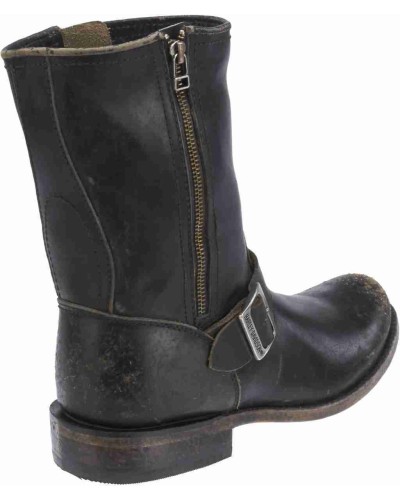 Bottes Harley Davidson Abordale Black Label en Cuir Noir (Ref : D99904) Botte Moto Homme