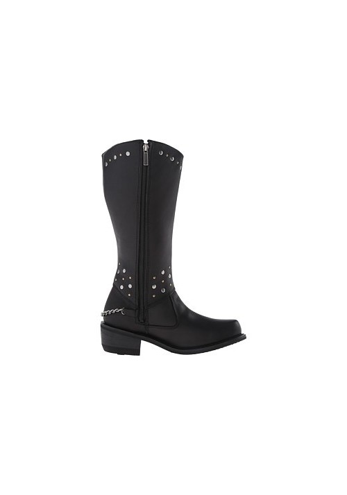 Botte Harley-Davidson Femme Haddington Noir Bottes Moto