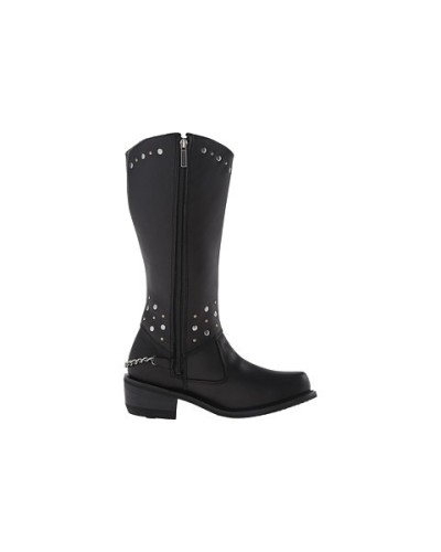 Botte Harley-Davidson Femme Haddington Noir Bottes Moto