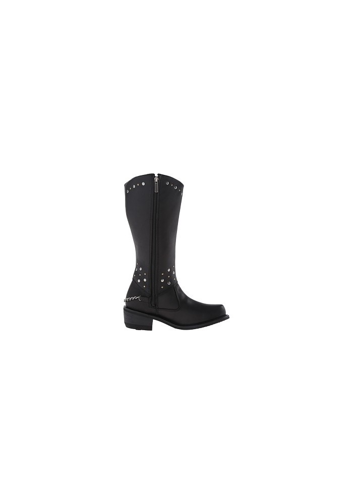 Botte Harley-Davidson Femme Haddington Noir Bottes Moto