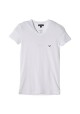 Emporio Armani Hommes Eagle T-Shirt col en V