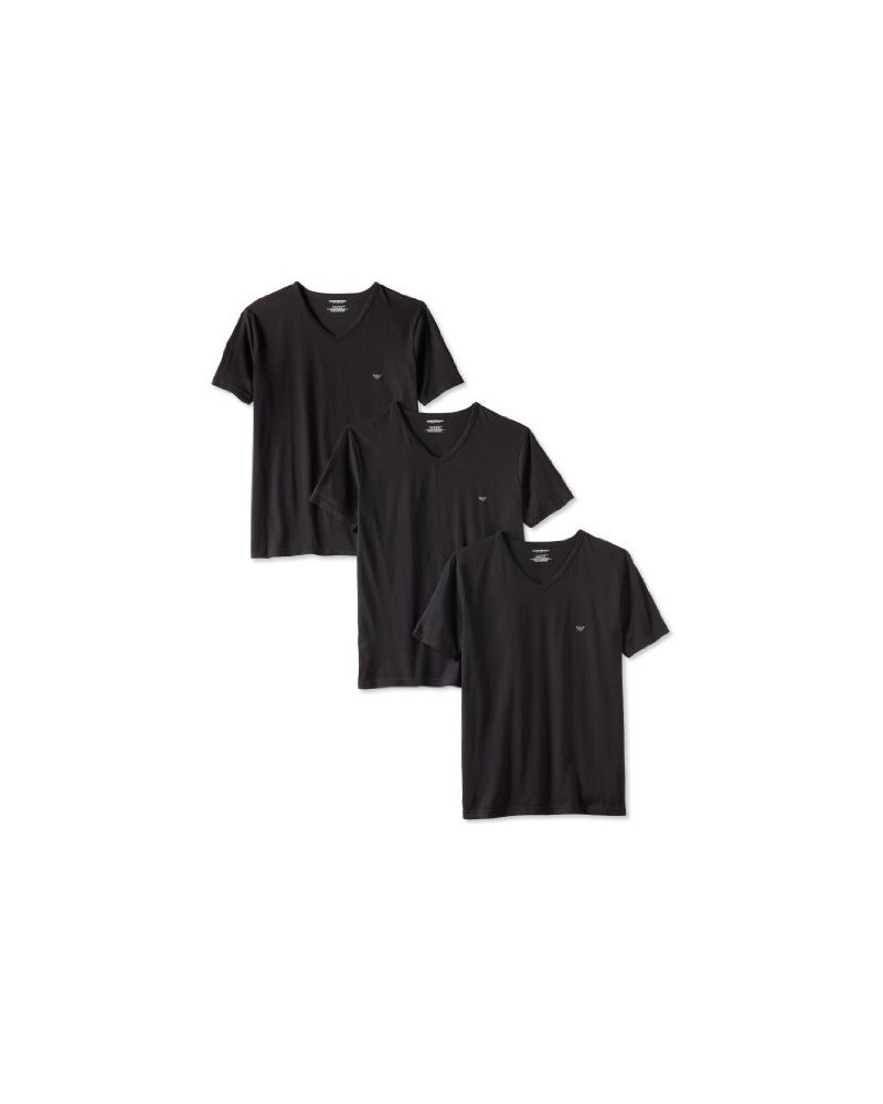 Emporio Armani Hommes Lot de 3 T-Shirt col V Regular Fit