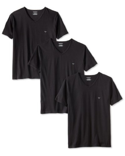 Emporio Armani Hommes Lot de 3 T-Shirt col V Regular Fit