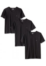 Emporio Armani Hommes Lot de 3 T-Shirt col V Regular Fit