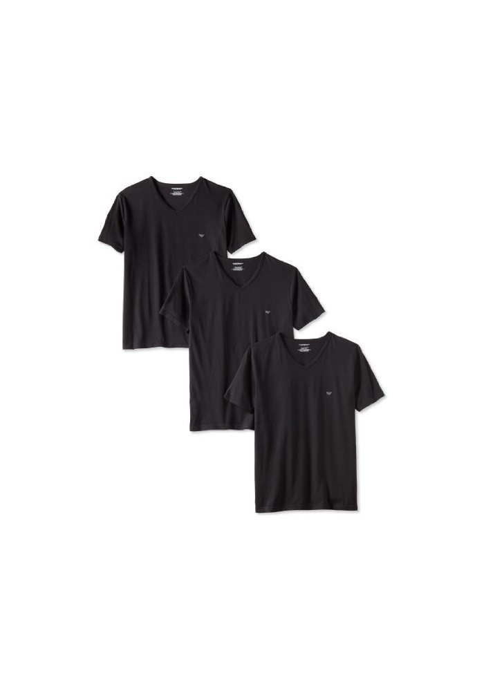 Emporio Armani Hommes Lot de 3 T-Shirt col V Regular Fit