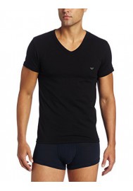 Emporio Armani Hommes T-Shirt col V Coton Stretch