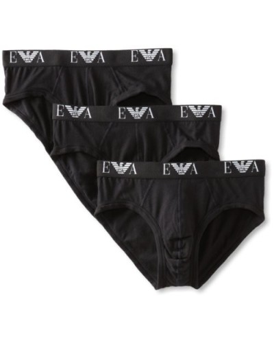 Emporio Armani Hommes Pack 3 slip Coton