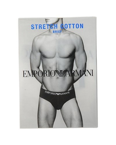 Emporio Armani Hommes Slip en Coton Stretch