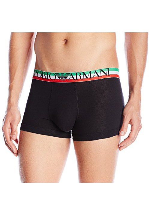 Emporio Armani Hommes Boxer Italian Logo Coton Stretch