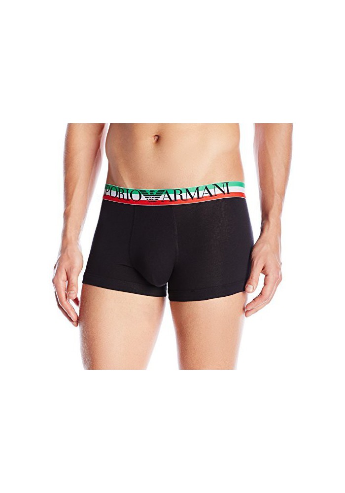 Emporio Armani Hommes Boxer Italian Logo Coton Stretch