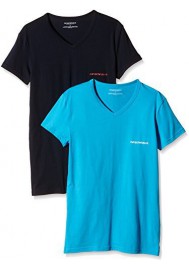 Emporio Armani Hommes Lot de 2 T-Shirt Stretch Coton