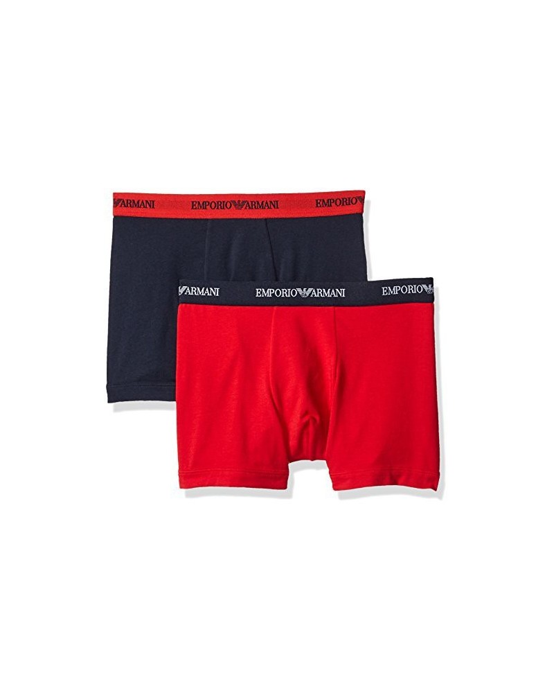 Emporio Armani Hommes Lot de 2 Boxer en Coton Stretch