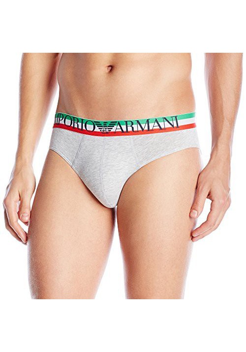 Emporio Armani Hommes Italian Logo  Coton Stretch Slip