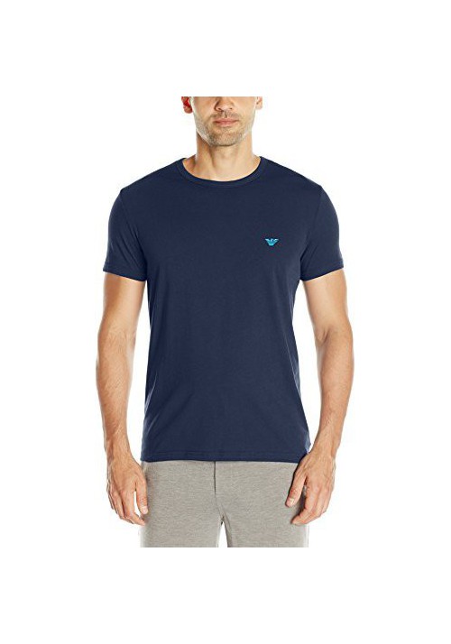 Emporio Armani Hommes Hidden Print T-Shirt col Rond