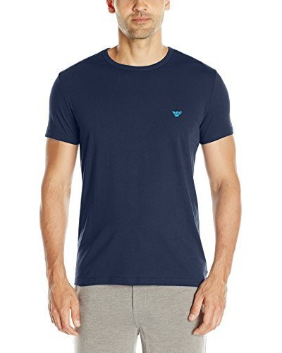 Emporio Armani Hommes Hidden Print T-Shirt col Rond