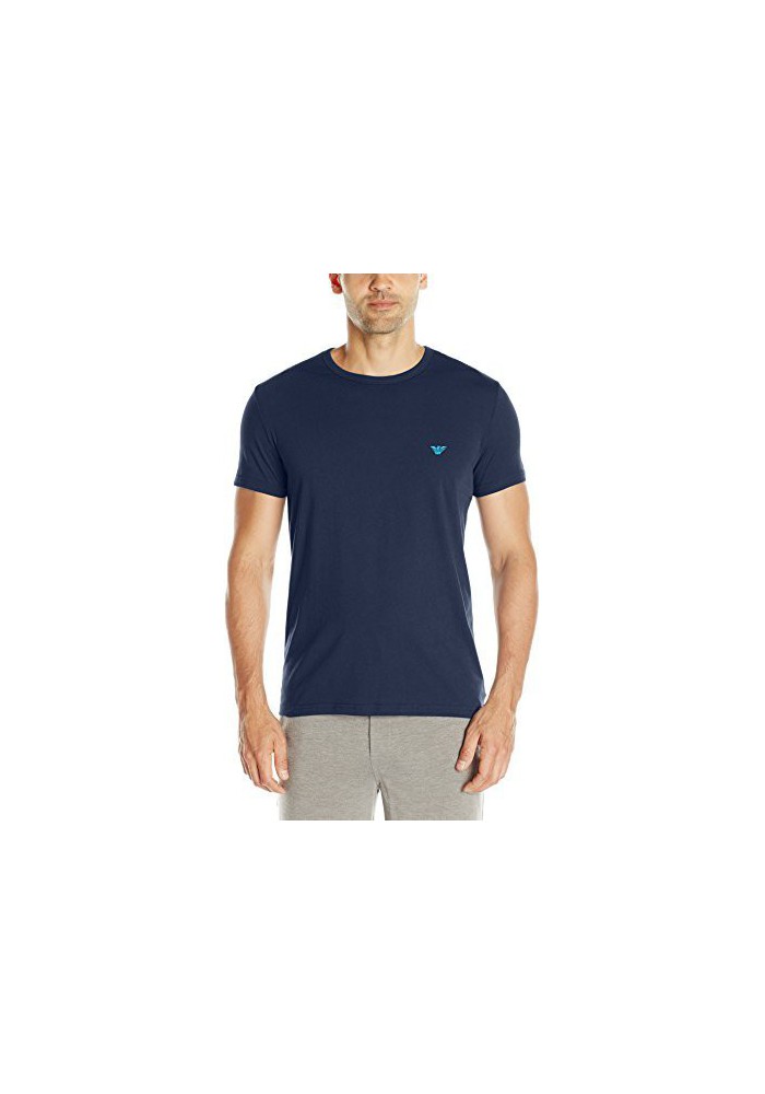 Emporio Armani Hommes Hidden Print T-Shirt col Rond