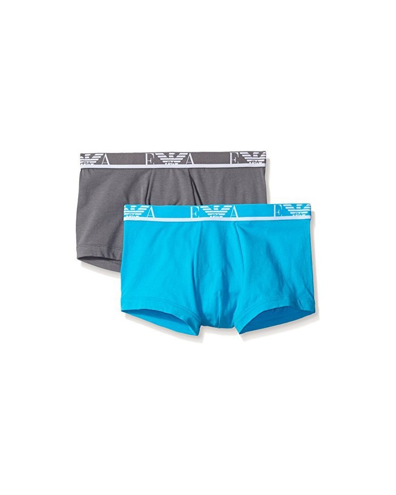 Emporio Armani Hommes Lot de 2 Boxer Eva Coton Stretch