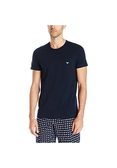 Emporio Armani Hommes Logomania T-Shirt col Rond