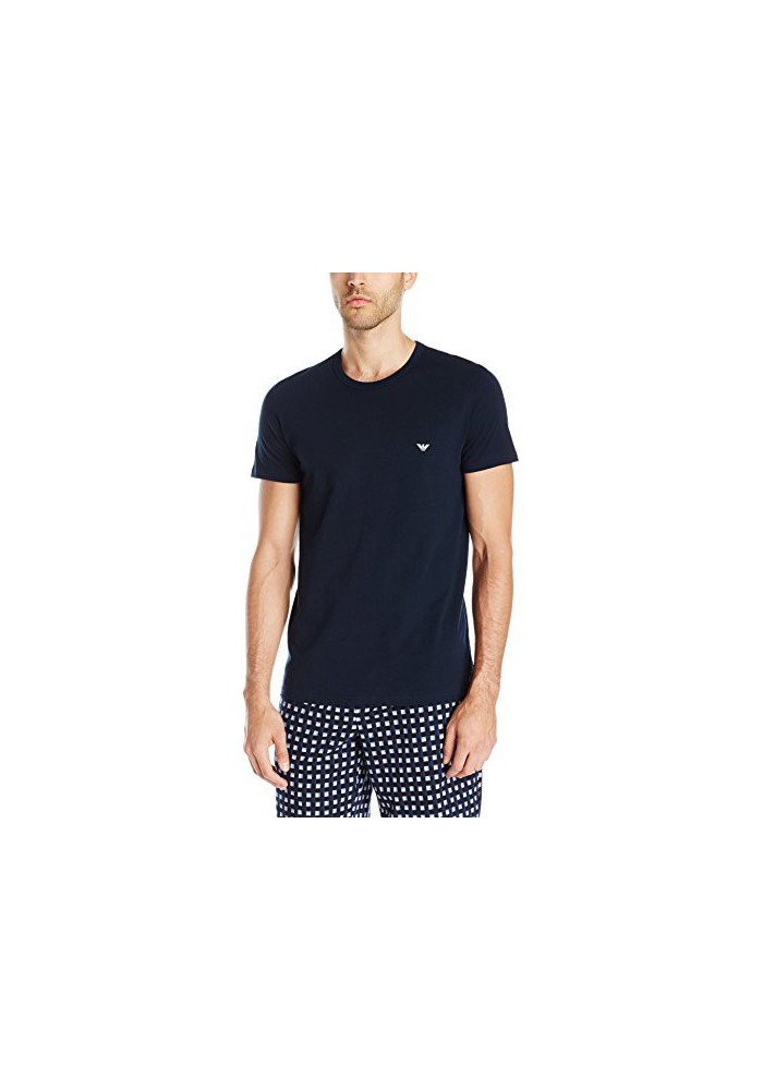 Emporio Armani Hommes Logomania T-Shirt col Rond