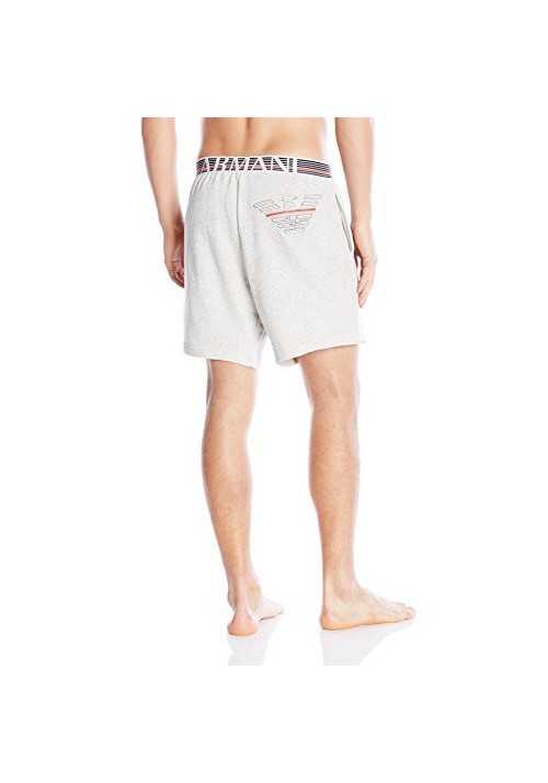 Emporio Armani Hommes Retro Eagle French Terry Bermuda Short